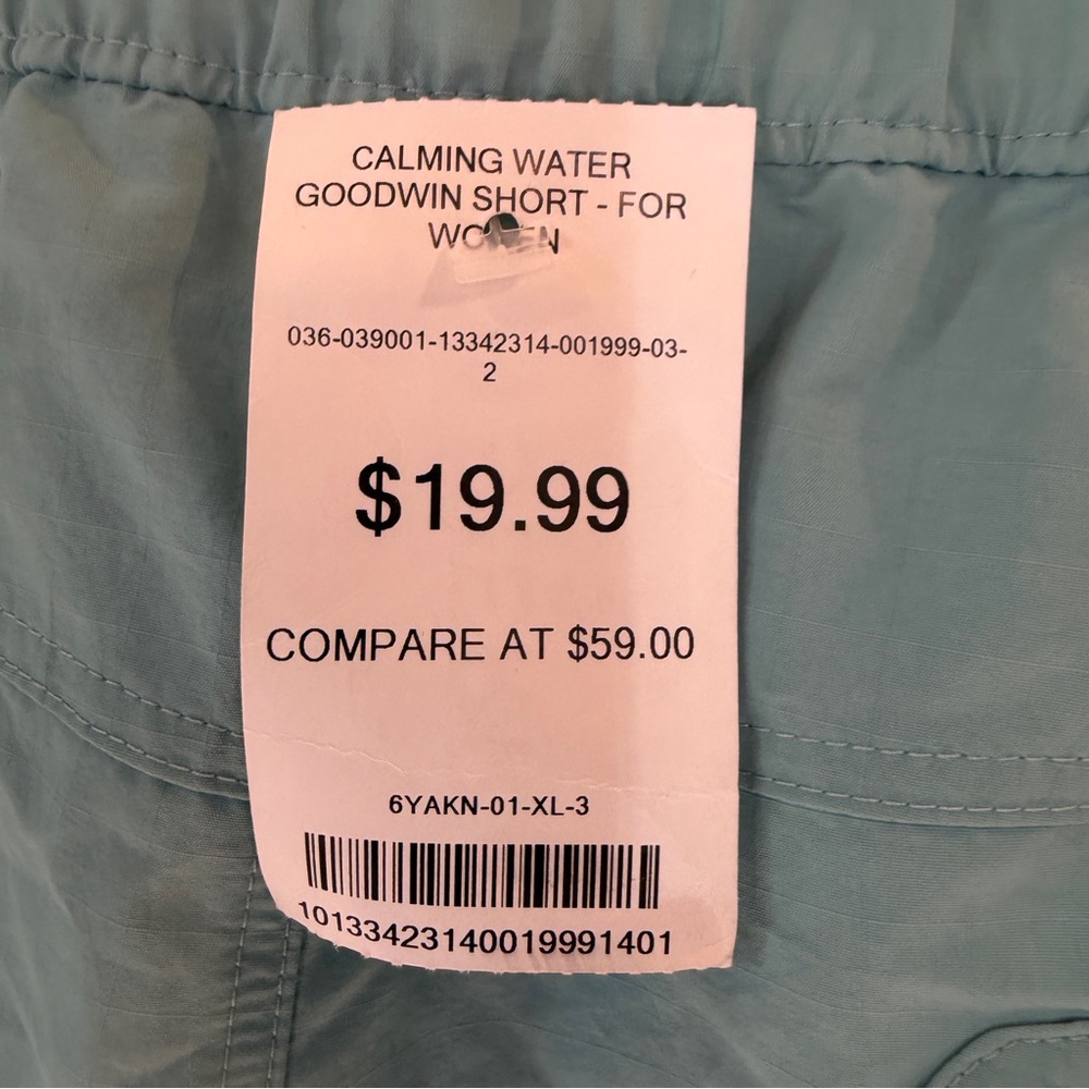 Stio NEW!! Womens XL 3” Calming water Goodwin Short $59 Retail - Picture 10 of 12